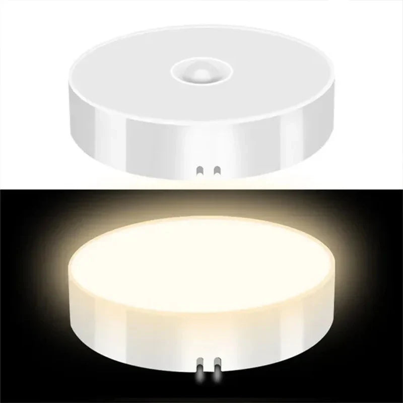 Emesa Home Rechargeable PIR Motion Sensor LED Night Light for Cabinets
