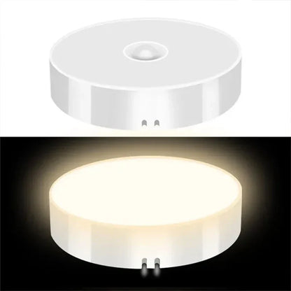 Emesa Home Rechargeable PIR Motion Sensor LED Night Light for Cabinets