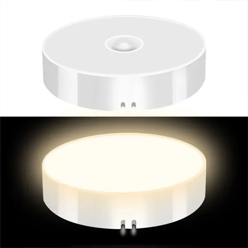 Emesa Home Rechargeable PIR Motion Sensor LED Night Light for Cabinets
