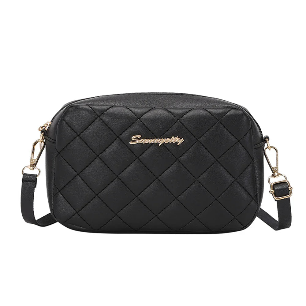 Tassel Small Messenger Bag for Women – Trendy Lingge Embroidery Camera Shoulder Bag