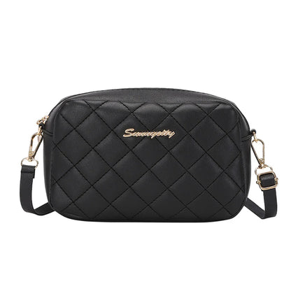 Tassel Small Messenger Bag for Women – Trendy Lingge Embroidery Camera Shoulder Bag