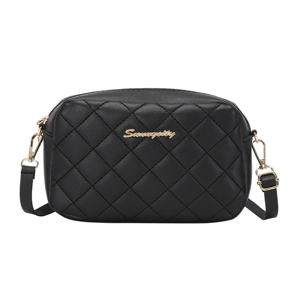 Tassel Small Messenger Bag for Women – Trendy Lingge Embroidery Camera Shoulder Bag