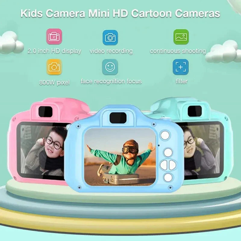 X2 Mini Digital Camer for Kids - HD Photo & Video