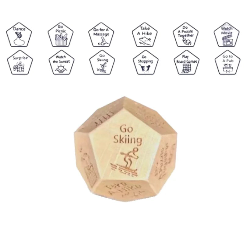 Couples' Decision Dice Game - Fun Gift for Him & Her