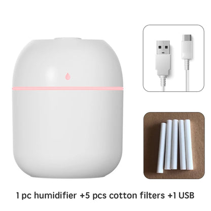 Portable USB Ultrasonic Mini Humidifier