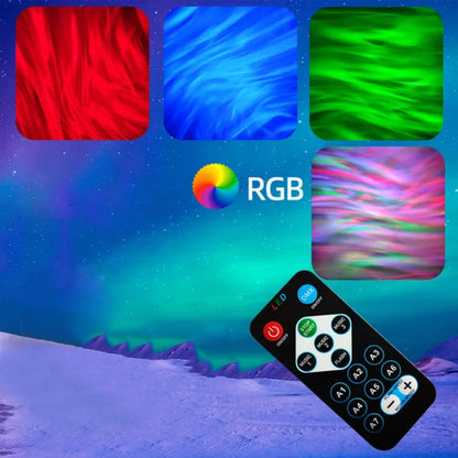 2 In 1 Northern Lights And Ocean Wave Projector With 14 Effects Of Galaxy Light For Game Rooms, Parties, Light Projector For Bedroom, Led Light Projector For Room Home Decorations