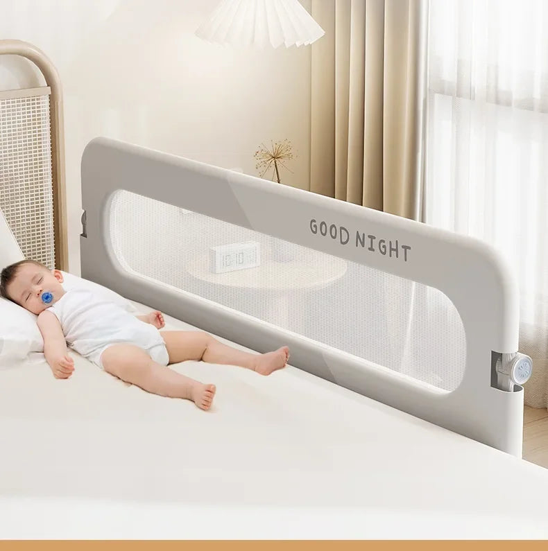 Bed Guardrail Adjustable Baby Safety Bed Barrier Anti-Fall Baby Crib Bumper Handrail Bed Safety Rails Kids Fall Out Protection