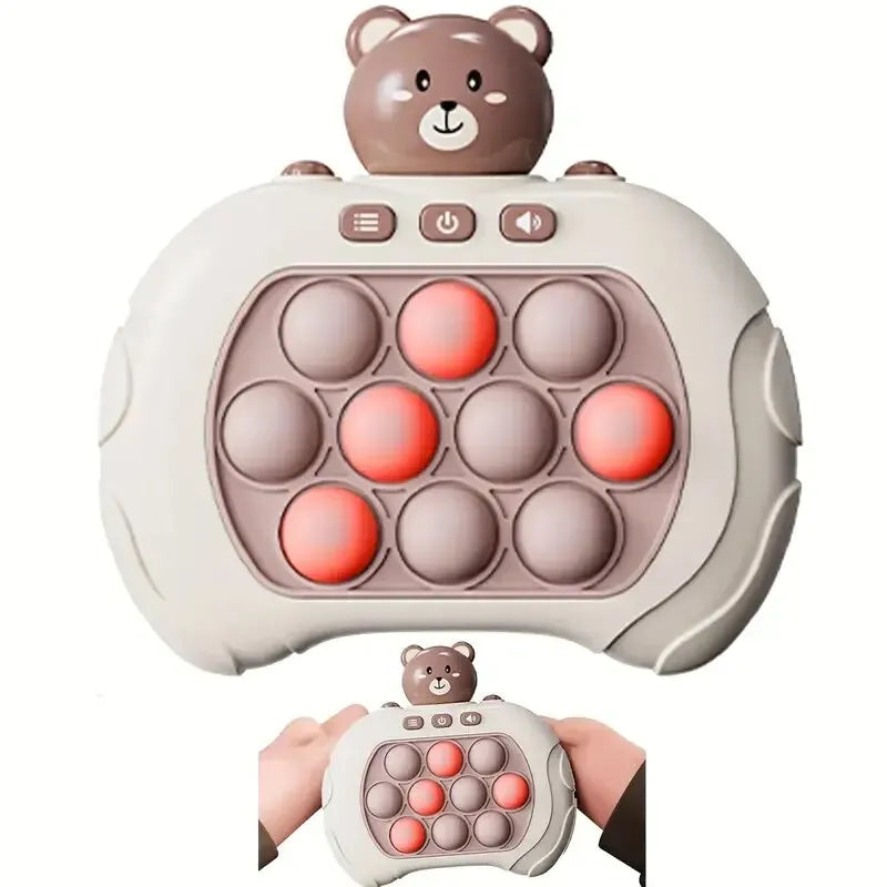 Cartoon Whac-A-Mole Bubble Fidget Toy for Kids