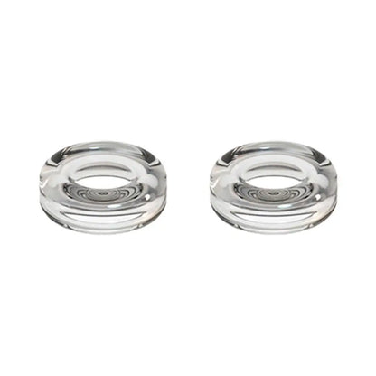 1pair Rocker Cap For PlayStation Portal Liquid Silicone Transparent Game Controller Cover Stick Thumb Grip Rocker Caps For PS5