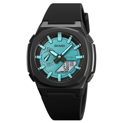 Casio G-Shock World Time Alarm GA-100-1A2 GA-100 Men's Watch