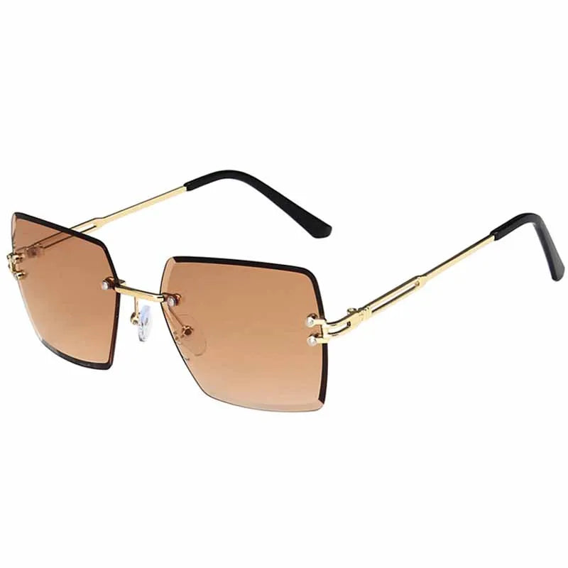 Added Collection Eyewear Classic Black Aviator Sunglasses