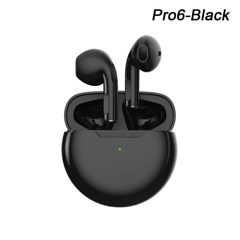 Air Pro 6 TWS Wireless Bluetooth Earphones Headphones Mini earphones for Android Xiaomi