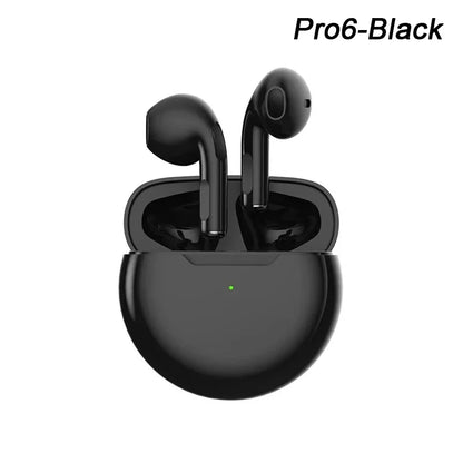 Air Pro 6 TWS Wireless Bluetooth Earphones Headphones Mini earphones for Android Xiaomi