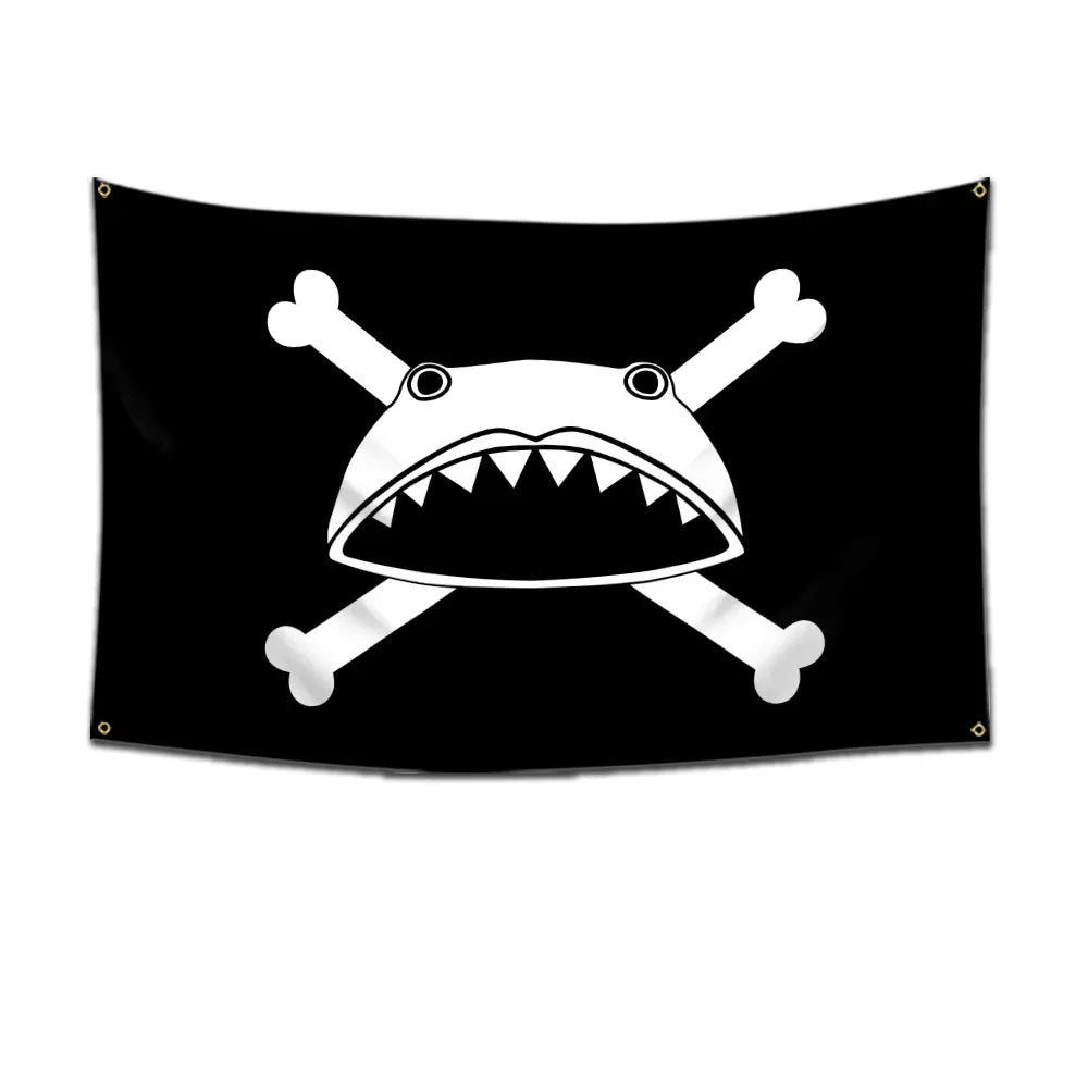 One Piece Jolly Roger Flags 🏴‍☠️ Decoration