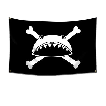 One Piece Jolly Roger Flags 🏴‍☠️ Decoration