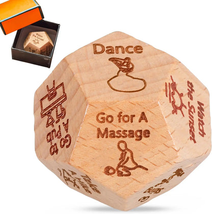 Couples' Decision Dice Game - Fun Gift for Him & Her