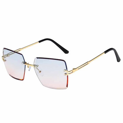 Added Collection Eyewear Classic Black Aviator Sunglasses