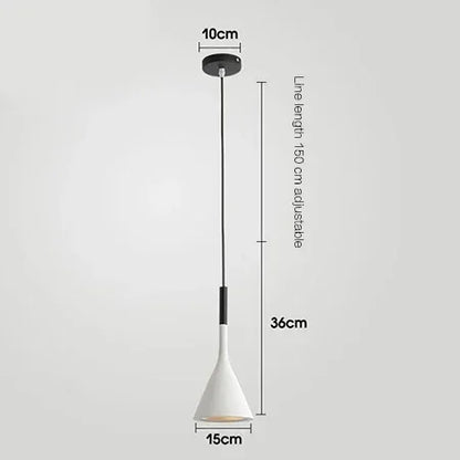 White Light LED Hanging Lamp for Dining & More