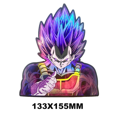 Holographic Dragon Ball Anime Stickers