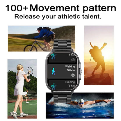 Smart Watch 2 in 1 With Earphone