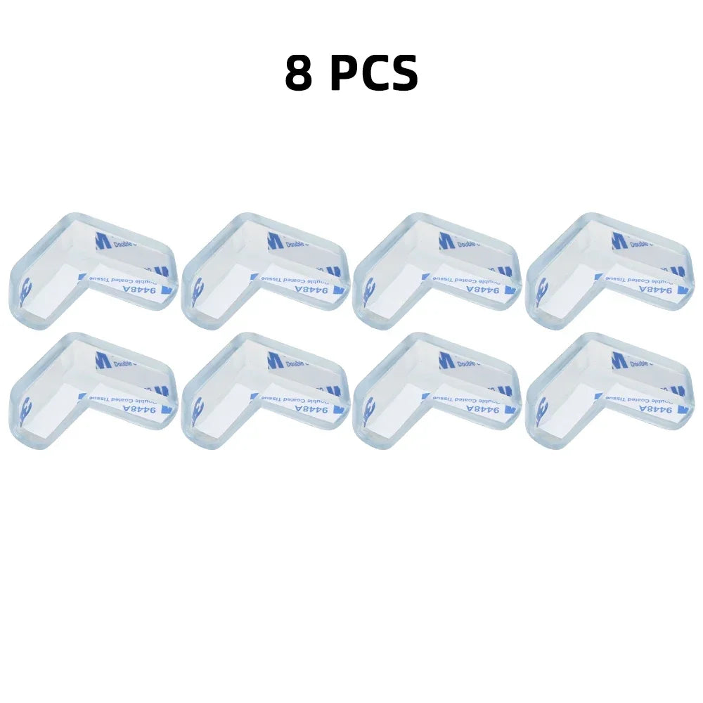 Baby Safety Silicone Table Corner Protector Transparent Edge Guards
