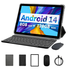 Android 14 Tablet , 5G WiFi, with Keyboard, Mouse, Case.