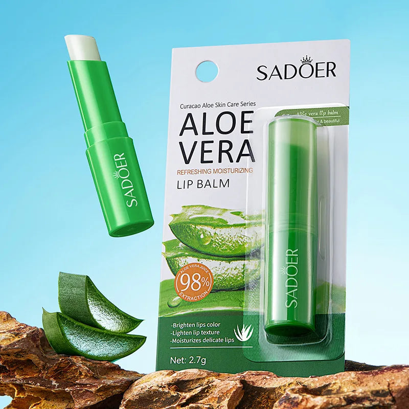 Vitamin C Aloe Coconut Lip Balm Moisturizing Anti Cracking Hydrating