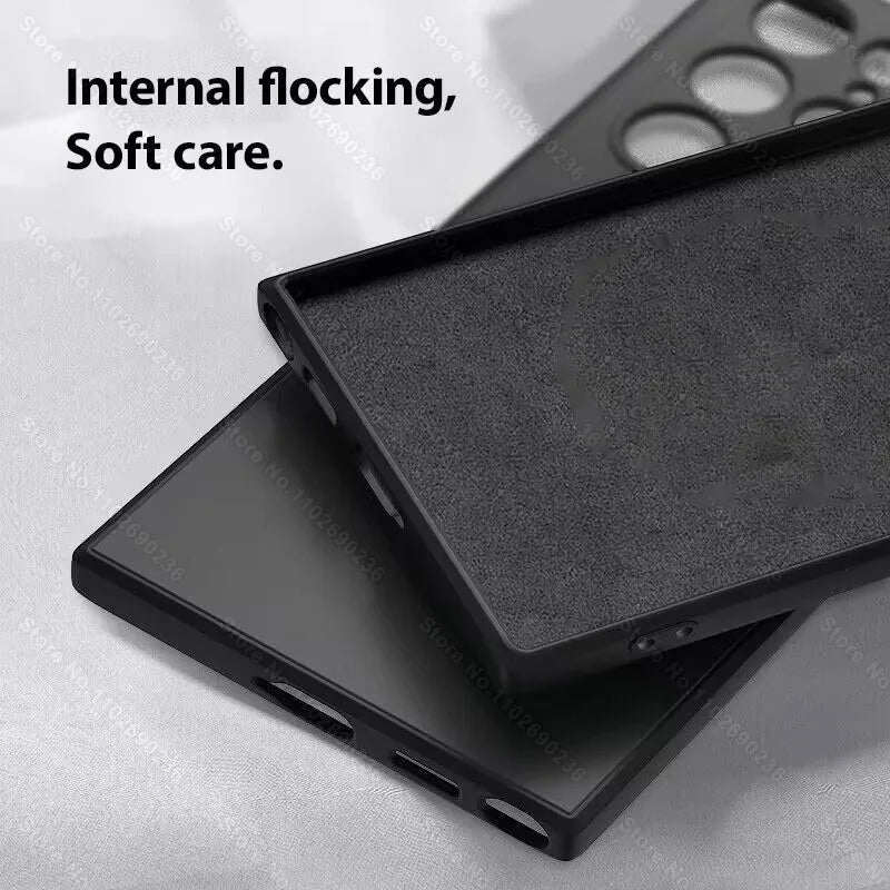 Original Liquid Silicone Case For Samsung Galaxy S24 S23 S22 S21 S25 Ultra A55 A54 A34 A14 A53 A52 Phone Accessories Soft Cover