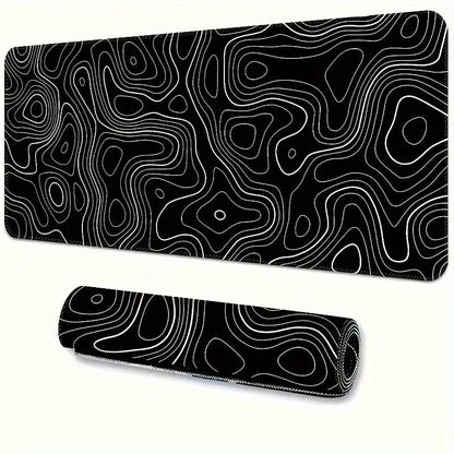 Large Non-Slip Rubber Gaming Mouse Pad - Desk & Keyboard Mat | Extra Comfort & Precision