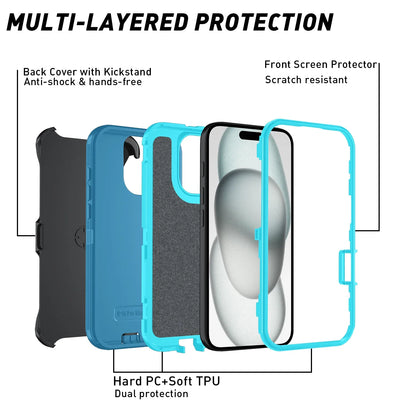 Armor Shockproof Defender Case for iPhone – Ultimate Protection for Your Device