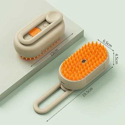 Cat Steam Brush Steamy Dog Brush 3 In 1 Electric Spray Cat Hair Brushes For Massage Pet Grooming Comb Hair Removal Combs Pet Products