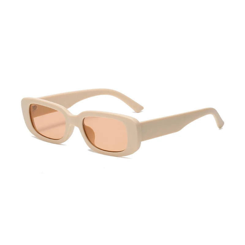 Trendy Small Square Sunglasses for Women and Men, UV400 Protection
