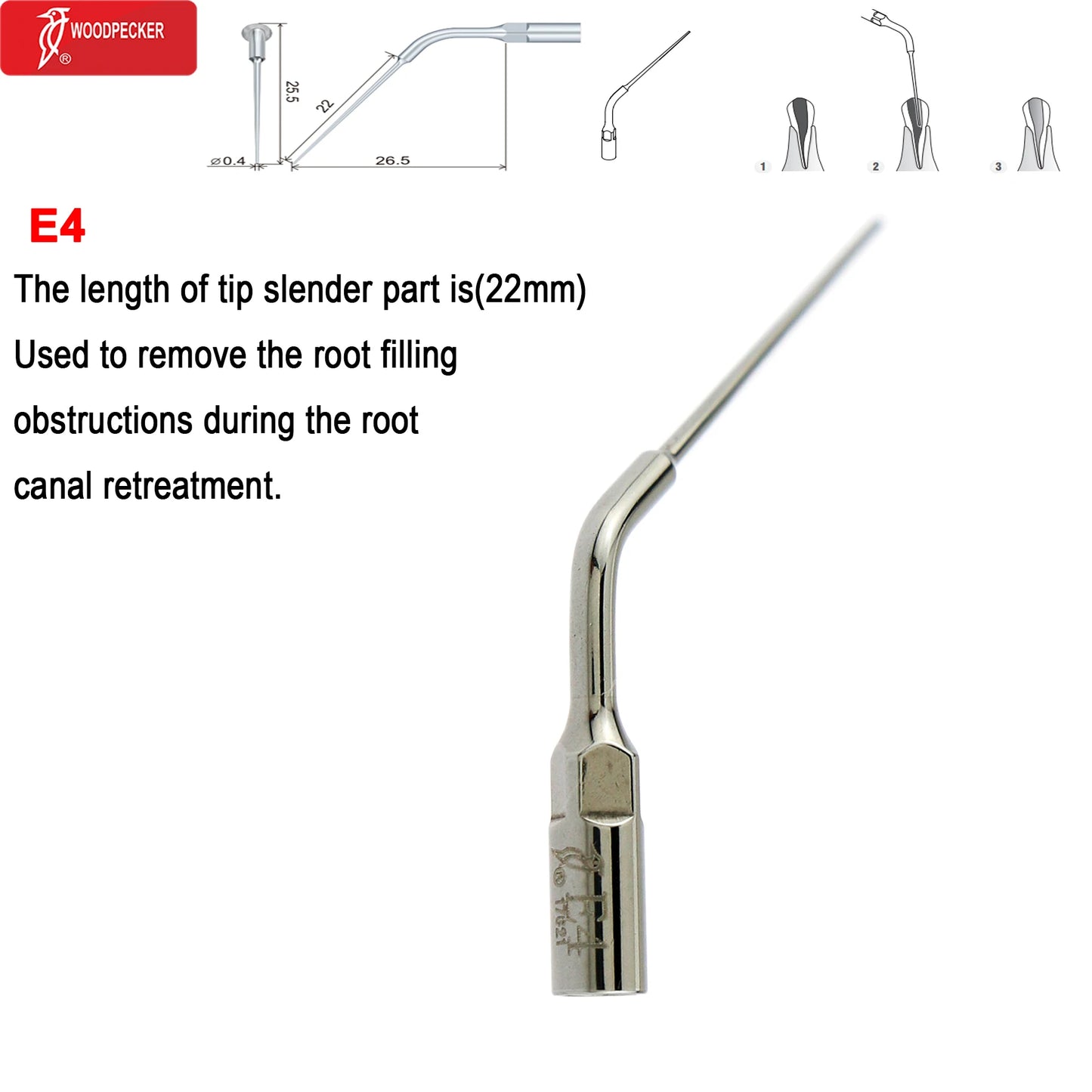Woodpecker DTE Dental Ultrasonic Scaler Tips Scaling Endo Tip Dentistry Instruments Medical Accessories Fit EMS Satelec  NSK