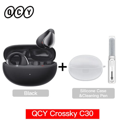 QCY C30 Open-Ear Bluetooth Sports Ear Clip Earbuds