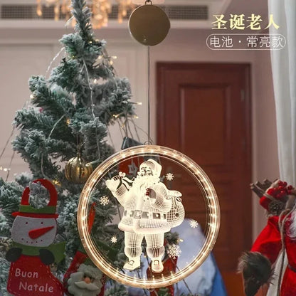 Christmas Decorations Window Lights