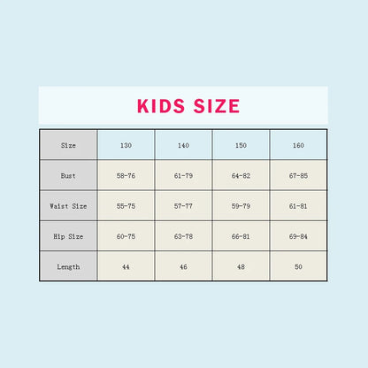 Girls 3pack White Bikini Sets with Skirts High Waist Swimwear