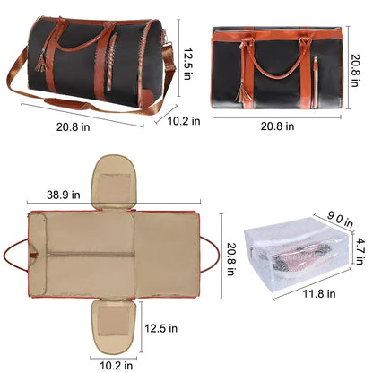 Polarshe Foldable Travel Bag: Stylish, Spacious, and Waterproof Companion for Every Journey