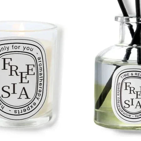 Diffuser Bottle with Essential Oil Candle