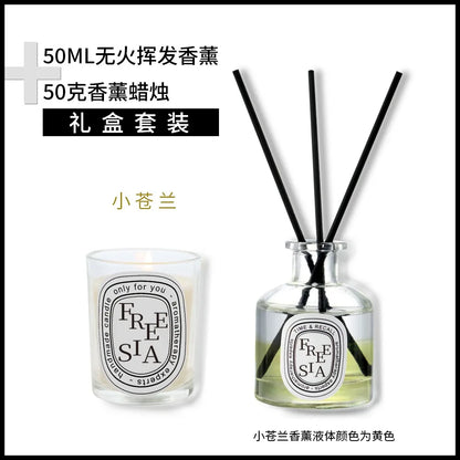 Diffuser Bottle with Essential Oil Candle