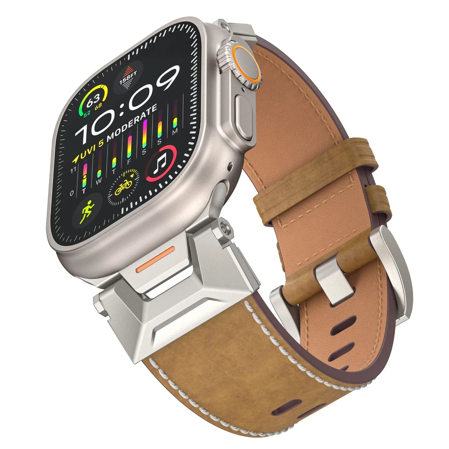 APPLE Watch Series 6 GPS + Cellular - Blue Aluminium with Deep Navy Sports Band, 44mm - Very Good