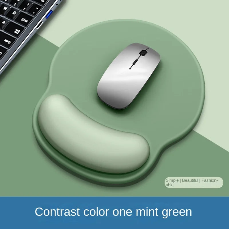 Gradient Mouse Pad with Logo - Female Wrist Support Silicone Pad