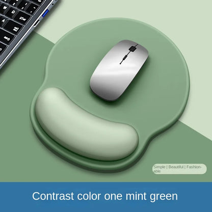 Gradient Mouse Pad with Logo - Female Wrist Support Silicone Pad