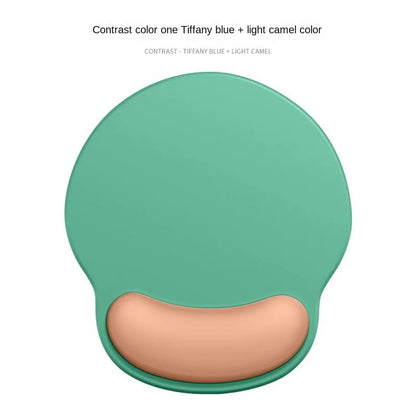 Gradient Mouse Pad with Logo - Female Wrist Support Silicone Pad