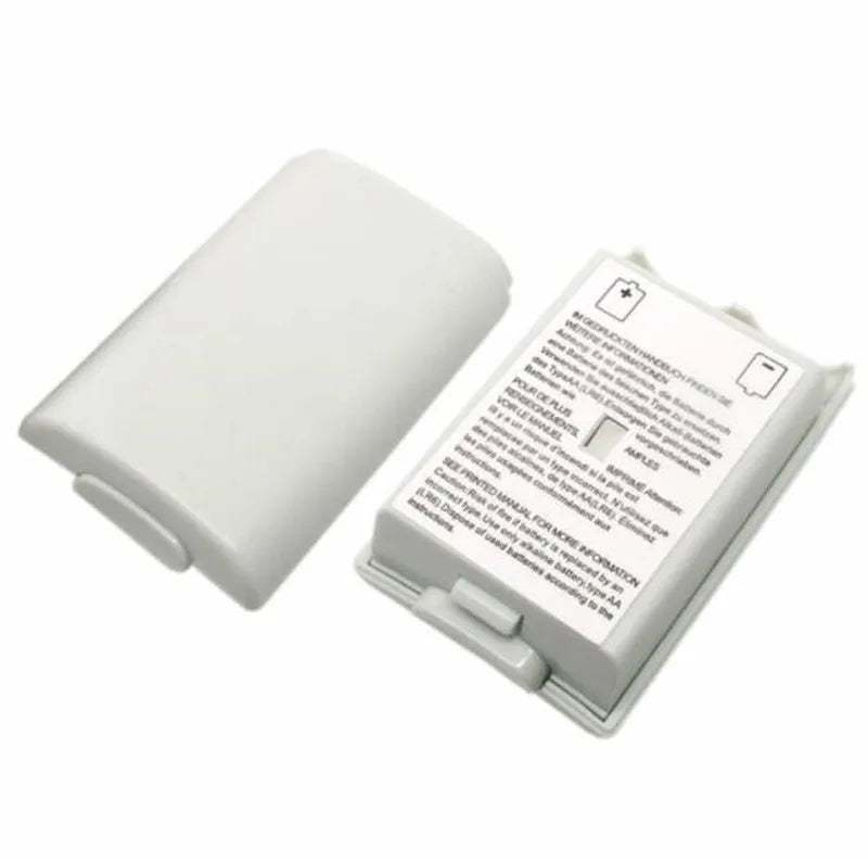 10Pcs Game Controller Battery Back Pack Case AA Battery Holder Back Cover Case Replacement for Xbox 360 Wireless Gamepad