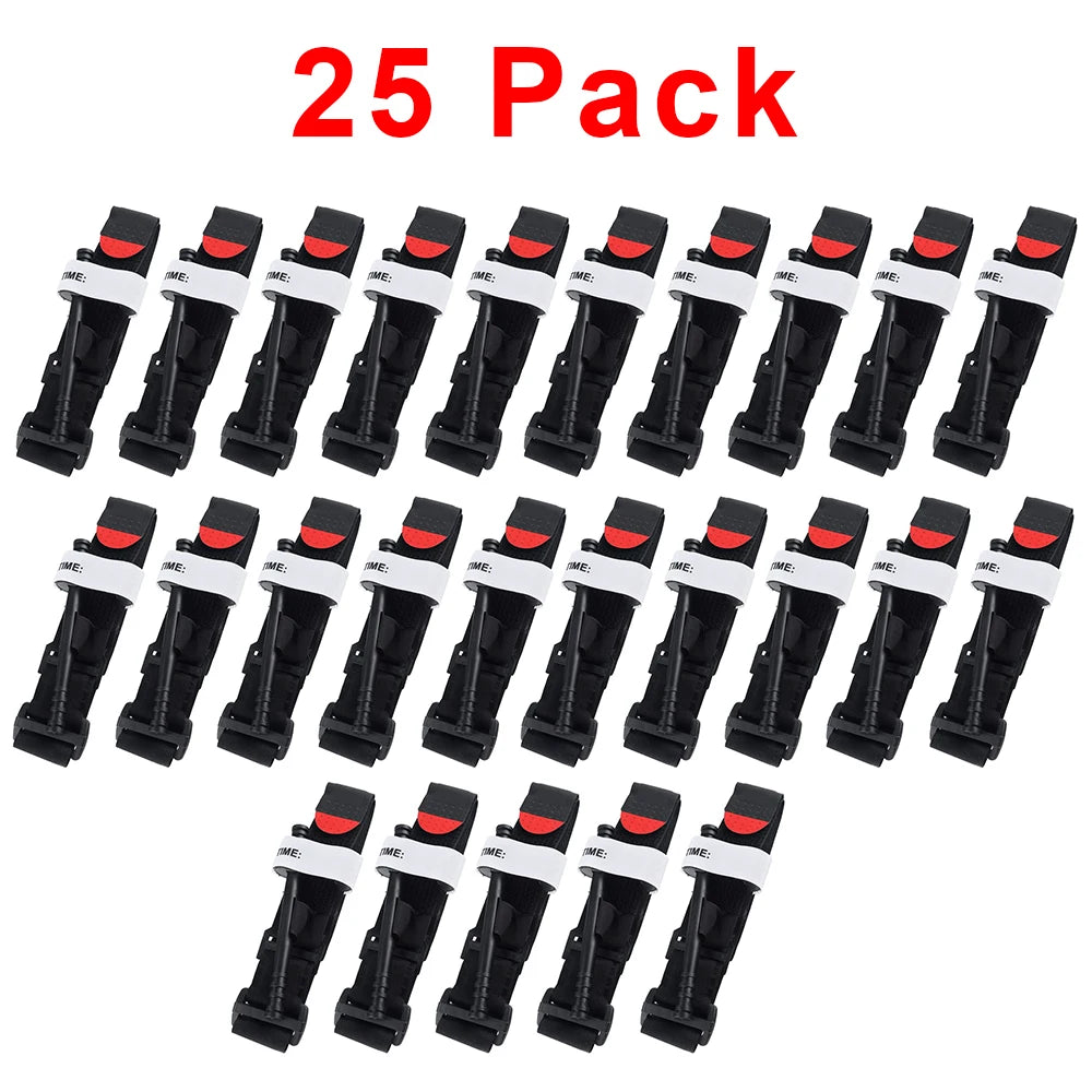 Portable Emergency Tourniquet for First Aid and Tactical Use