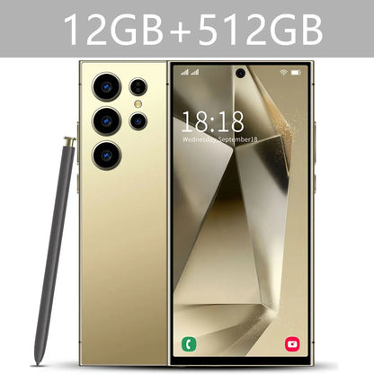 S24 Ultra Smart Mobile Phones Smartphone 5G Dual SIM Snapdragon 8 gen 3 Cell Phone 16G 1TB Android Global Version Cellphones