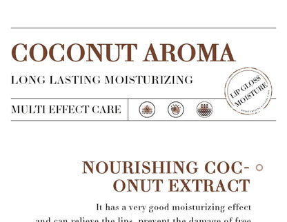 Vitamin C Aloe Coconut Lip Balm Moisturizing Anti Cracking Hydrating
