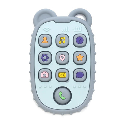 Chewable Baby Phone Toy – Soft Teether & Learning Fun for Infants