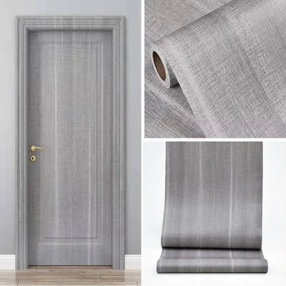 90 Width Wood Grain Door Stickers for Wardrobe Cupboard Table Closet Furniture Waterproof PVC Self Adhesive Wallpaper Home Decor