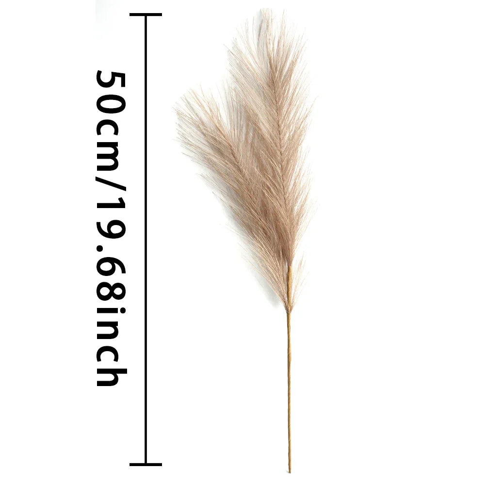 6PCS Artificial Pampas Grass - Elegant Decor for Modern & Cozy Spaces